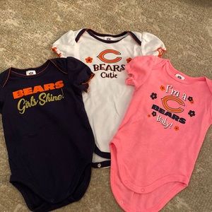 Bundle of Bears NFL onesies